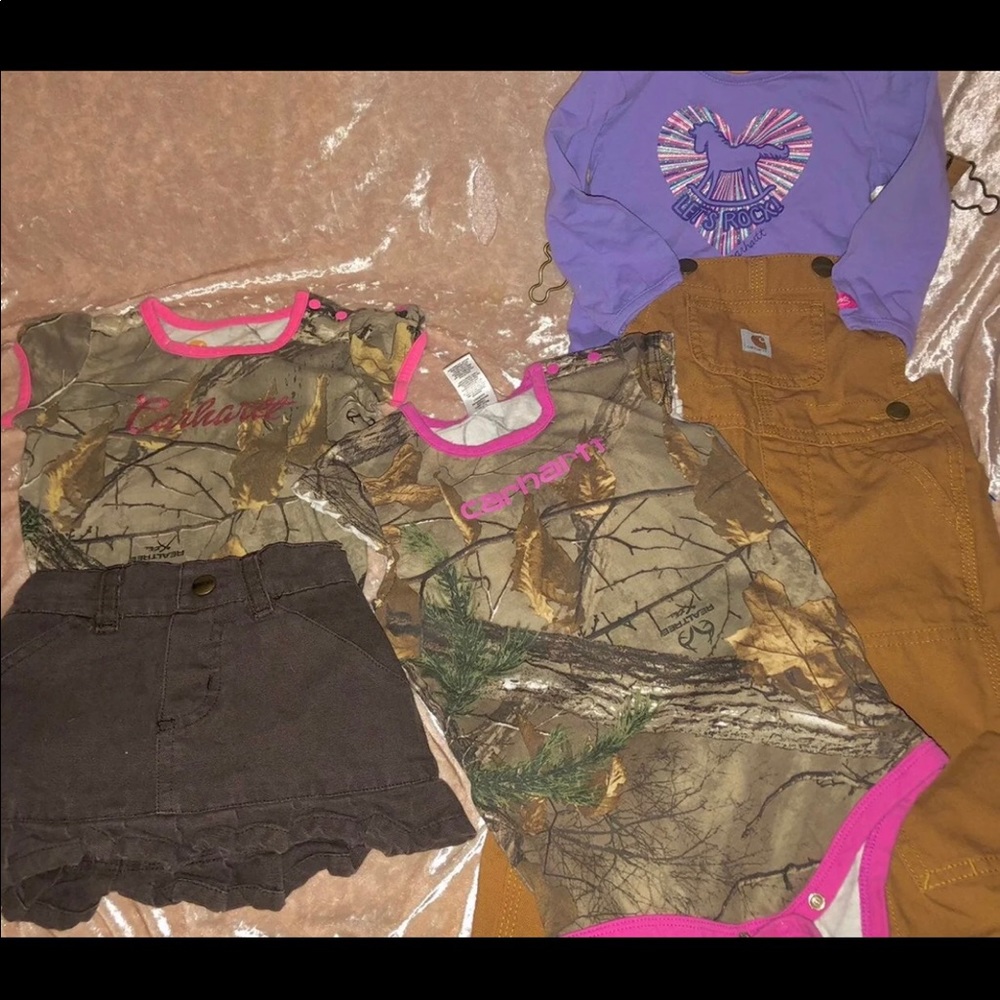 Girls Carharrt Bundle SZ-6-9/24mth